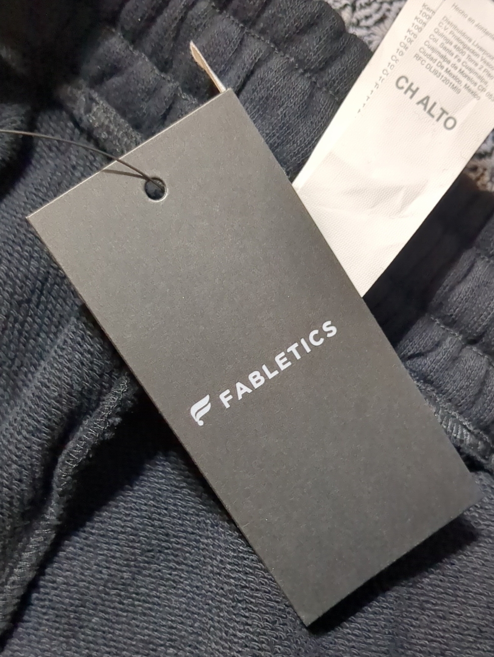 NWT Fabletics Black Sweatpants with Elastic Waistband Women's Small Tall - Picture 11 of 12